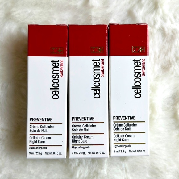 Cellcosmet preventive cellular night cream 3ml*3